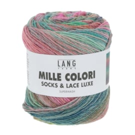 Lang Yarns Mille Colori socks & lace luxe