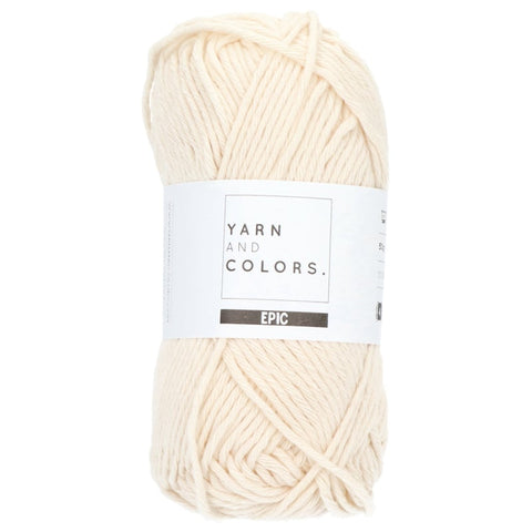 Yarn and Colors Epic 003 Ecru