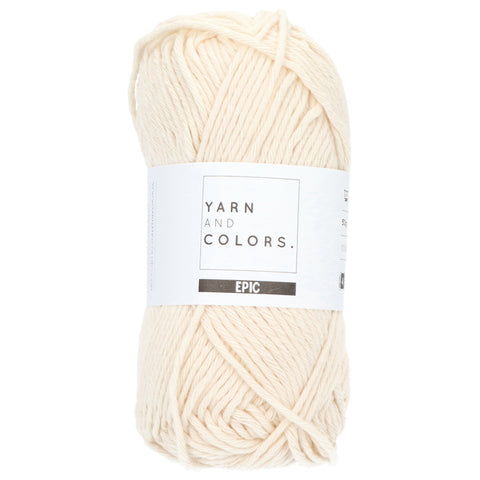 Yarn and Colors Epic 003 Ecru