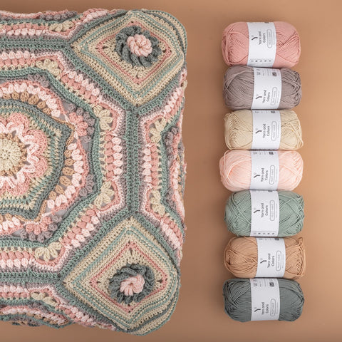 Haakpakket | CAL Yarn and Colors 2022 | Island Stroll Pillow