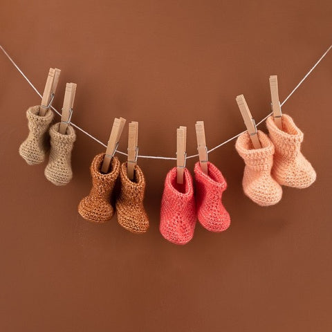 Haakpakket | Yarn and Colors | Oh Baby! Slofjes