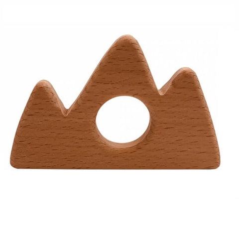 Houten bijtring berg
