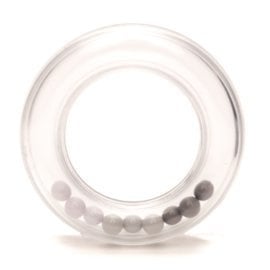Bijtring siliconen ring met nopjes | Durable | 2 stuks
