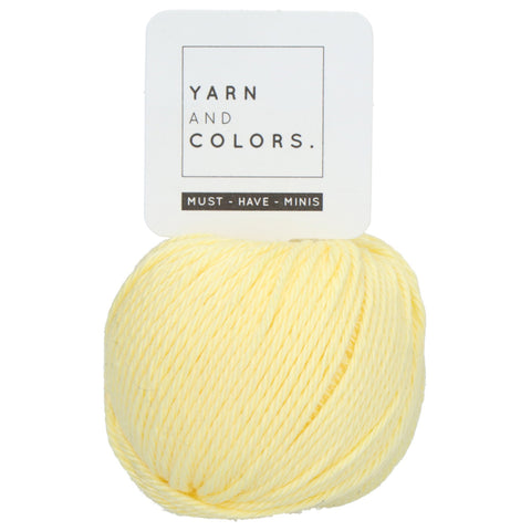 Yarn and Colors Must-have Minis 012 Lemon