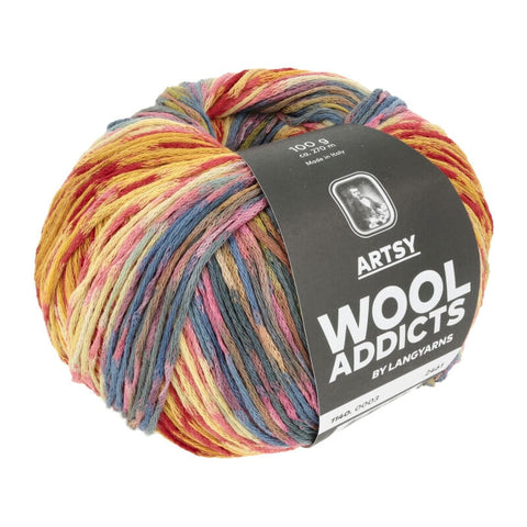 WOOLADDICTS Artsy | 1140.0003 | Red/blue/yellow