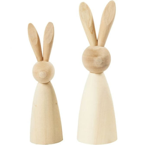 Gratis haakpatroon | Opmaatgehaakt.nl | Houten paashaasjes