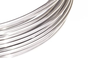 Aluminiumdraad 2mm / ijzerdraad voor punnikvormen | Zilver | 118 meter