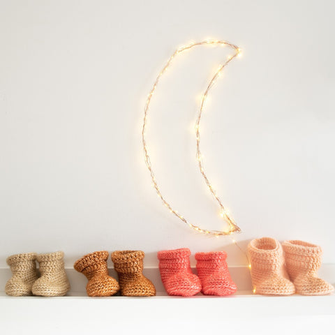 Haakpakket | Yarn and Colors | Oh Baby! Slofjes