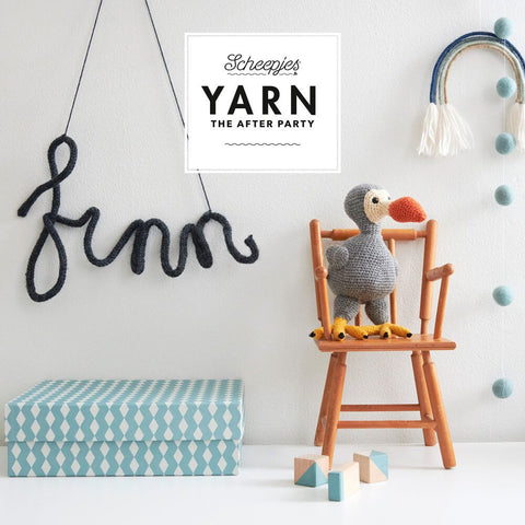 Haakpatroon Finn the Dodo | Scheepjes YARN The After Party nr. 64 | Afgedrukt exemplaar