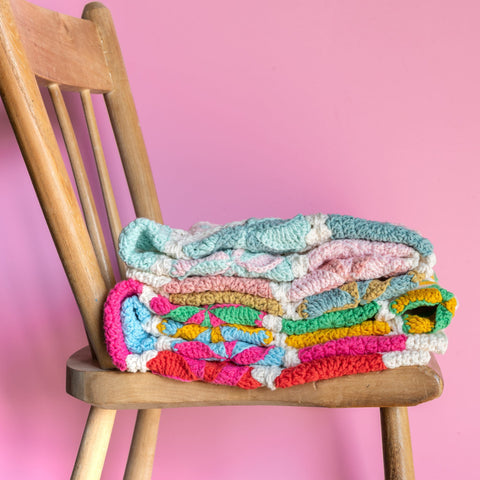 Haakpakket | Yarn and Colors | Circles and Spirals Blanket