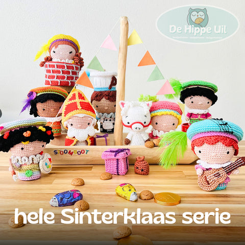 Garenpakket | De Hippe Uil | Sint, Piet en Ozosnel