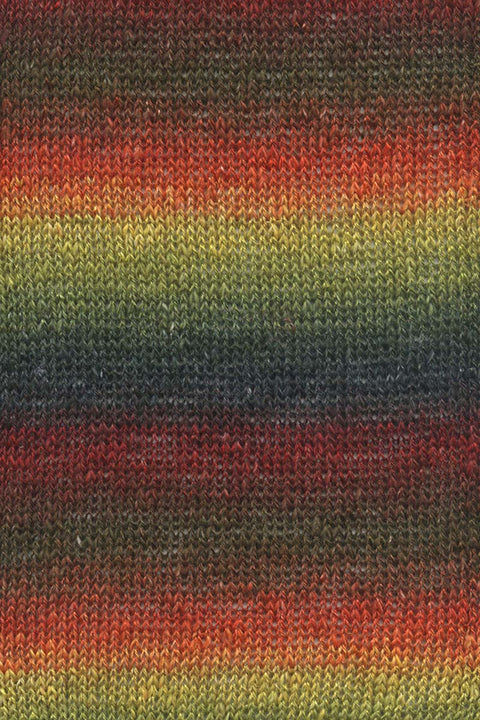 Lang Yarns Linello | 1066.0055 | Green/red/yellow