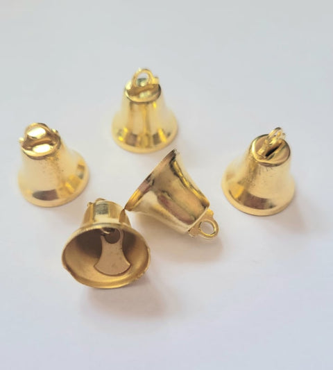 gouden klokje| 14 mm | 5 stuks