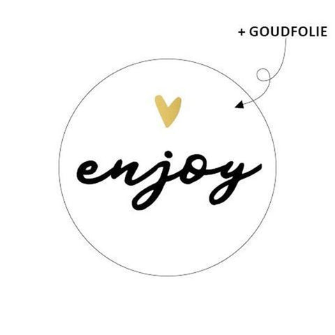 Stickers | It's a boy | Wit met goud | 10 stuks