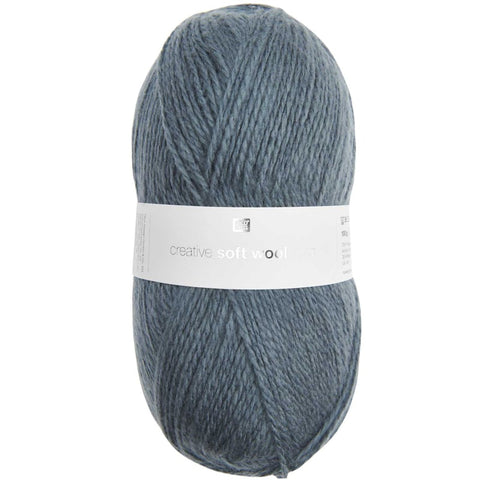 Rico Creative Soft Wool aran 035 Antiek Blauw
