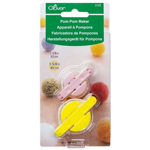 Clover Pompon maker L | 6.5 en 8.5 cm