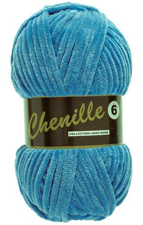 Lammy Yarns Chenille 6 | 001 Zwart