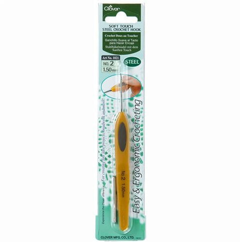 Haaknaald Clover Soft Touch 1.5 mm