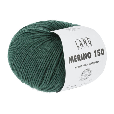 Lang Yarns Merino 150 | 197.0118 | Dark green