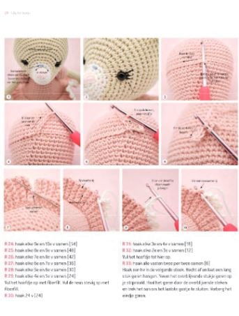 Boek | Amigurumi hartendiefjes | Erinna Lee
