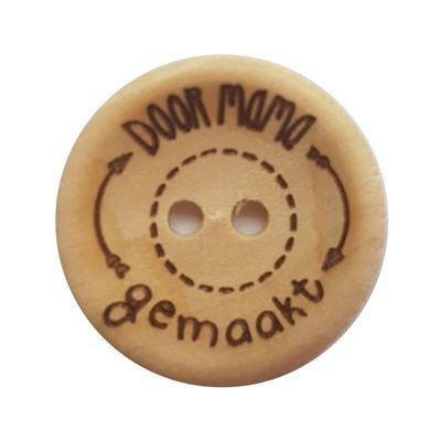 Durable | Leren label met drukknoop | 12 x 3 cm | 2 stuks | Door oma gemaakt