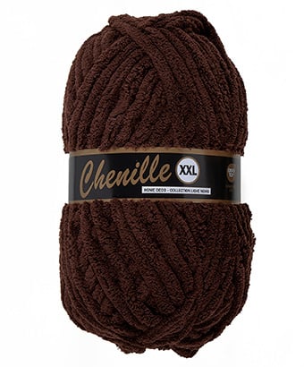 Lammy Yarns Chenille XXL | 110 Donkerbruin