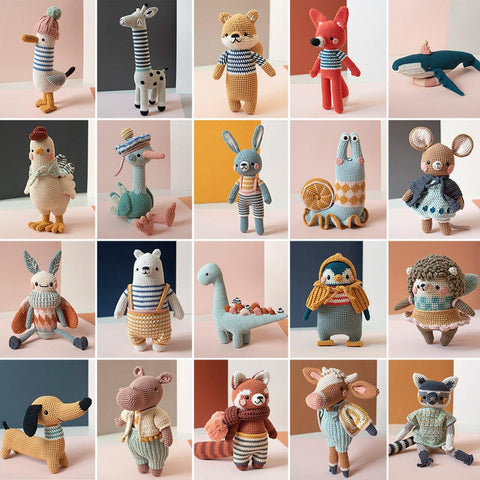 Boek | Pica Pau 3: maak 20 kleurrijke amigurumidiertjes | Yan Schenkel