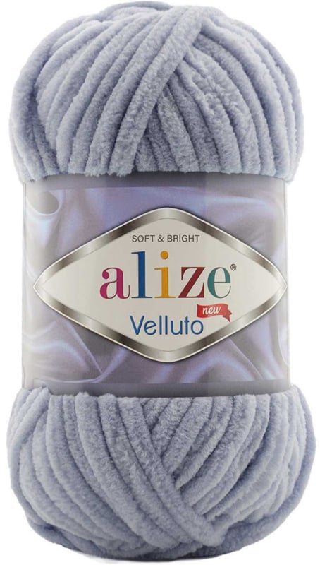 Alize Velluto 087 Coal Grey