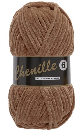 Lammy Yarns Chenille 6 | 510 Licht geel