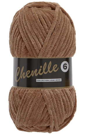 Lammy Yarns Chenille 6 | 510 Licht geel