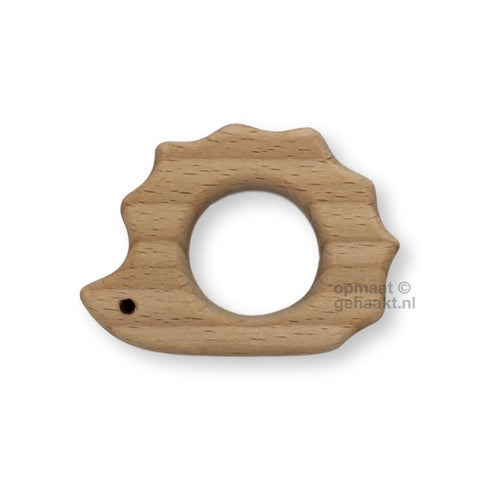 Houten bijtring blad