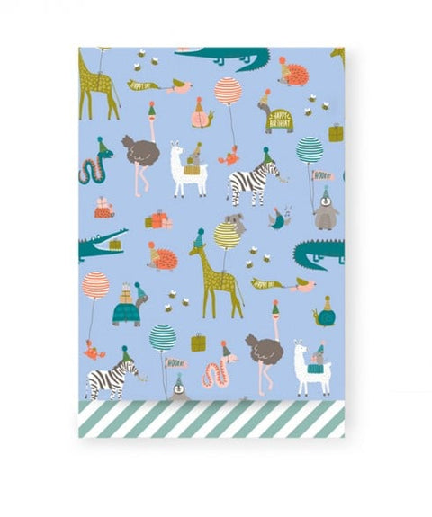 Cadeauzakjes Party animals | 5 stuks | L