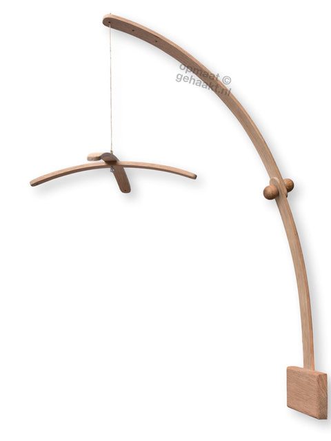 PRE-ORDER Houten muziekmobielhouder | Eiken