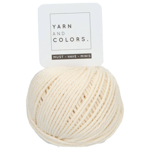Yarn and Colors Must-have Minis 001 White