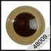 Veiligheidsoogjes | Rond | Goud | 5 paar