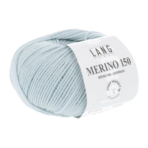 Lang Yarns Merino 150 | 197.0074 | Ice blue