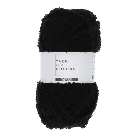 Yarn and Colors Furry 100 Black