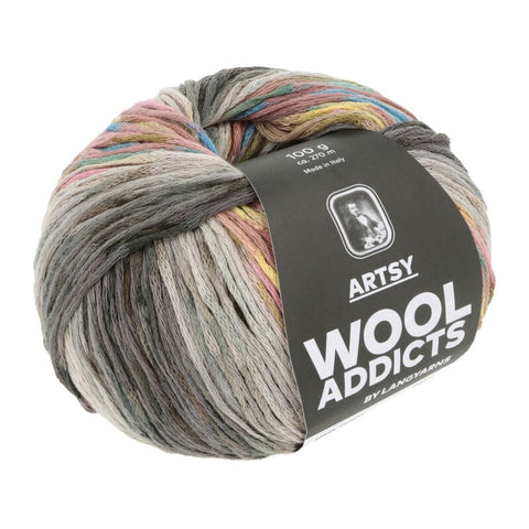 WOOLADDICTS Artsy | 1140.0001 | Grey/rose