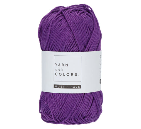 Yarn and Colors Must-have 050 Purple Bordeaux