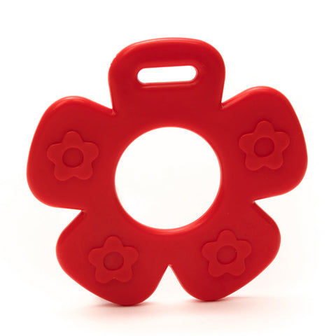 Bijtring siliconen bloem | Durable | 2 stuks