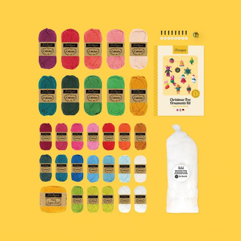 Haakpakket | Scheepjes | Christmas Tree Ornaments Kit