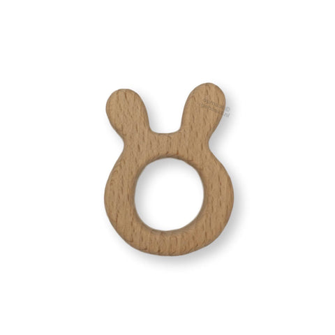 Houten bijtring Beertje