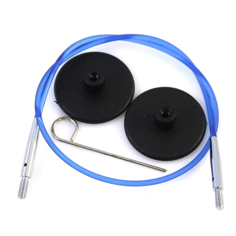 KnitPro Kabel voor verwisselbare punten | blauw | 50 cm