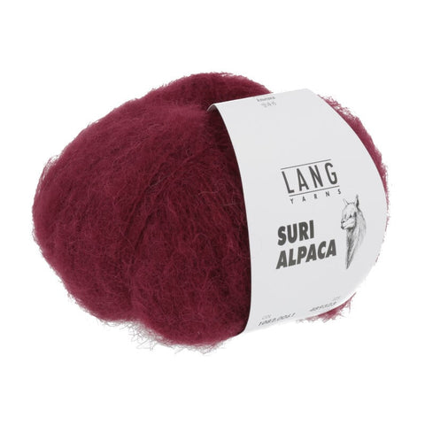 Lang Yarns Suri Alpaca | 1082.0061 | Dark red