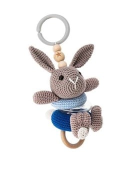 Rammelring met balletjes | Durable | Groen