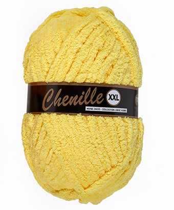 Lammy Yarns Chenille XXL | 510 Licht Geel