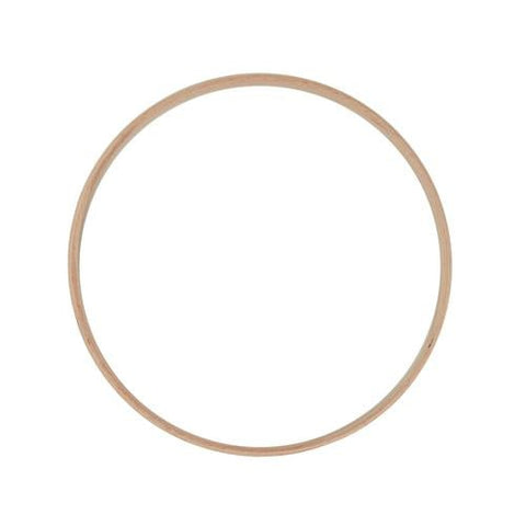 Houten ring | plat | 20cm