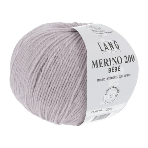 Lang Yarns Merino 200 BEBE | 71.0346 | Light lilac