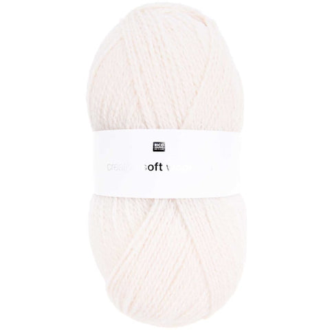Rico Creative Soft Wool aran 002 Natur