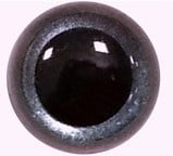 Veiligheidsoogjes | Rond | Blauw/groen pearl | 5 paar